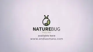 Nature Bug Logo Template