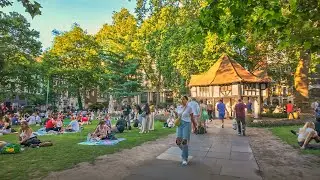 London’s Hot Summer: 28°C Heatwave Evening Walk in the West End · 4K HDR London Tour 2024