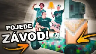 Stavíme JEZDÍCÍ OBÝVÁK! 😂