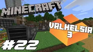 Minecraft Valhelsia 3 Ep.22 Diesel Generator & Arc Furnace