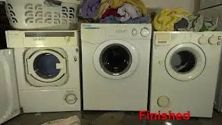 Spin Race - Zanussi FC1000 vs Candy 10T vs Servis compact / Spin Only race