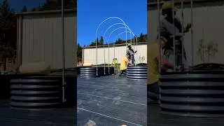Building Our Arched Trellis System!