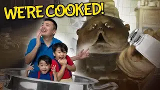Little Nightmares 😱 Can We Escape the Twin Chefs?