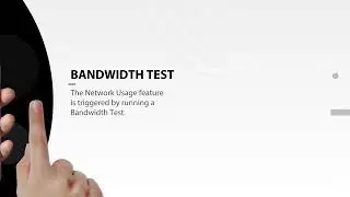 View Network Usage with the App