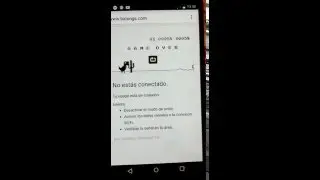 Juego en Google Chrome cuando no hay conexión a Internet
