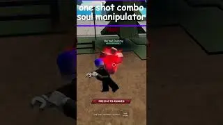 one shot combo soul manipulator Sorcerer battleground #shorts #short  #roblox #sorcererbattlegrounds