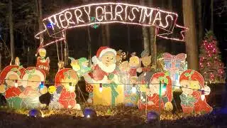 Land of Lights Christmas Park at Athens, TX 2021 | Drive Thru Christmas Lights 2021