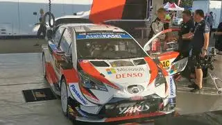 ADAC Rallye Deutschland 2019 | Service park Ott Tanak