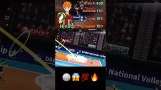 The Spike Volleyball Story: Amazing Power Of Hinata | The Spike Gameplay | Mr.Vannet 