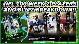 NFL 100 Week 2 Players & Blitz Promo Breakdown | Madden 20 Ultimate Team