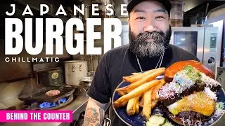 Behind the Counter at a local Japanese Hamburger Shop