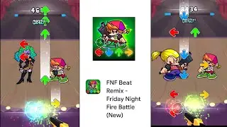 FNF BEAT REMIX - FRIDAY NIGHT FIRE BATTLE (NEW) | BEST GAME 2021 | NEW OFFLINE GAMES |FREE GAME 2021