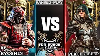 NUMBER 1 RANKED KYOSHIN VS NUMBER 1 RANKED PEACEKEEPER!