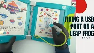 Fixing a usb port on a Leap Frog