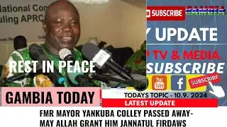BREAKING - FMR MAYOR YANKUBA COLLEY PASSED AWAY- MAY ALLAH GRANT HIM JANNATUL FIRDAWS