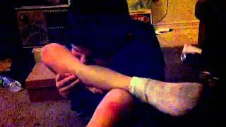 Cannibal Boy Eats His Own Leg