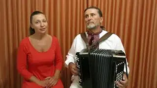 Ой, у полі три тополі. Дует Борисове Поле. Українська народна пісня під баян.