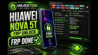 Huawei Nova 5T FRP Unlock Done ✅ | UnlockTool FRP 