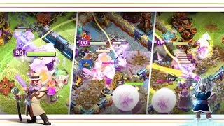 TH16 Zap Electro Titan Attacks (Clash of Clans)