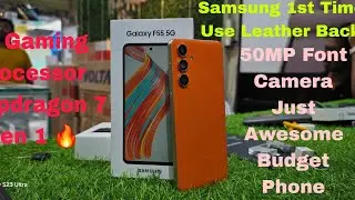 Mind-Blowing Samsung F55 5G Vegan Leather Unboxing || #samsung #samsungf55 #f55 #tech #unboxing #5g