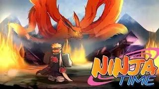 Roblox ninja time Kurama raid gameplay