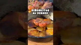 RIÑONCITOS AL VERDEO 🧨 #asado