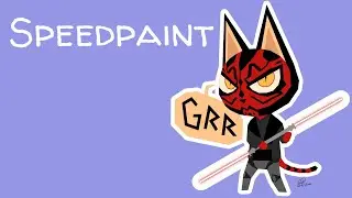 Darth Meowl Speedpaint