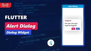 AlertDialog in Flutter | Hindi | #flutter #flutterinhindi #dart #flutterdeveloper #code