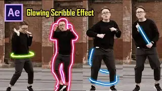 Create Glowing Scribble Effect in After Effects