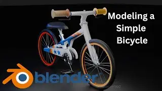 Modeling a Simple Bicycle - Blender 4.4