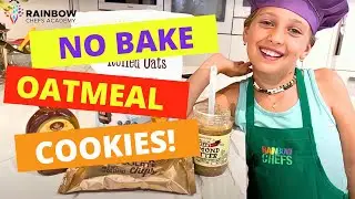 Easy Recipes for Kids | No Bake Oatmeal Cookies | 3-4 Ingredients!