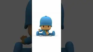 🤔 I wonder what Pocoyo is drawing... Let's get creative! #pocoyo #shorts