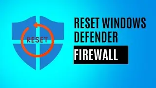 How to reset Windows defender Firewall settings to default in Windows 10 & Windows 11