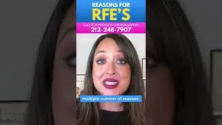 The TOP 3 Reasons You Receive An RFE!