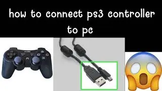 how to connect ps3 controller to pc