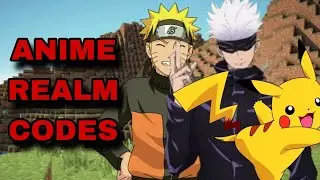 *NEW* BEST ANIME REALM CODES FOR MINECRAFT BEDROCK EDITION!