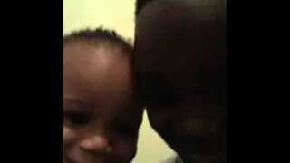 Hanging with my baby bro!