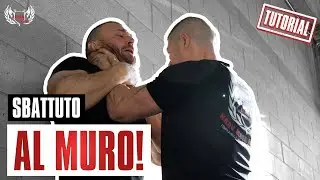 COSA FARE SE TI STRANGOLANO AL MURO Krav Maga - Tutorial || Manuel Spadaccini
