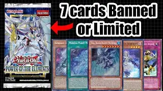 Powercreep in Yugioh | Power of the Elements Was a Mistake