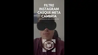 Filtre Instagram - Casque Meta Cambria