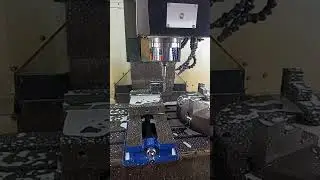 Slot Cutting on VMC Machine