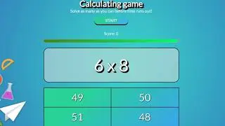 Math Riddle Calculating Game using JavaScript
