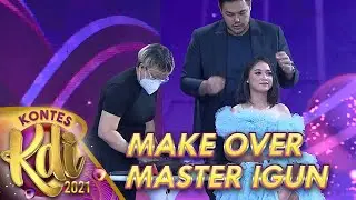 BUNGA GROGI LANGSUNG DI MAKEOVER OLEH MASTER IGUN | KONTES KDI 2021