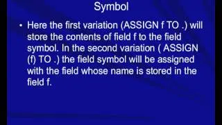 ABAP ASSIGN component to a Field Symbol