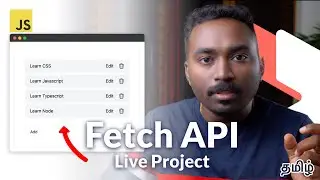 Javascript Fetch API with a Real Project | CRUD Operations and improved UX