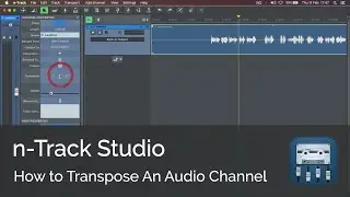 How to Transpose An Audio Channel | n-Track Studio