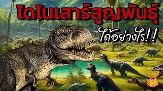 ไดโนเสาร์สูญพันธ์ได้ยังไง? ข้อสัณนิฐานใหม่ที่นักวิทยาศาสตร์ค้นพบ โลกแห่งตำนาน