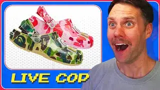 LIVE COP: BAPE CROCS