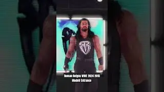 Roman Reigns Entrance 2015 WWE 2K24 at RAW 2002 Arena