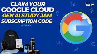 Claim Your Google Cloud Gen AI Study Jam Subscription Code || Free Swags & Goodies || Claim Now